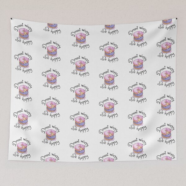 Item preview, Donut worry be happy!!  designed and sold by rachealdias.