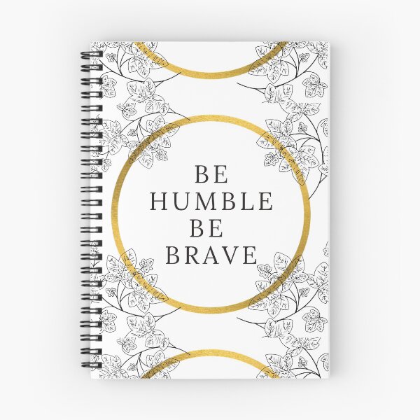 Item preview, Be humble-be brave designed and sold by Lifestyledeko.