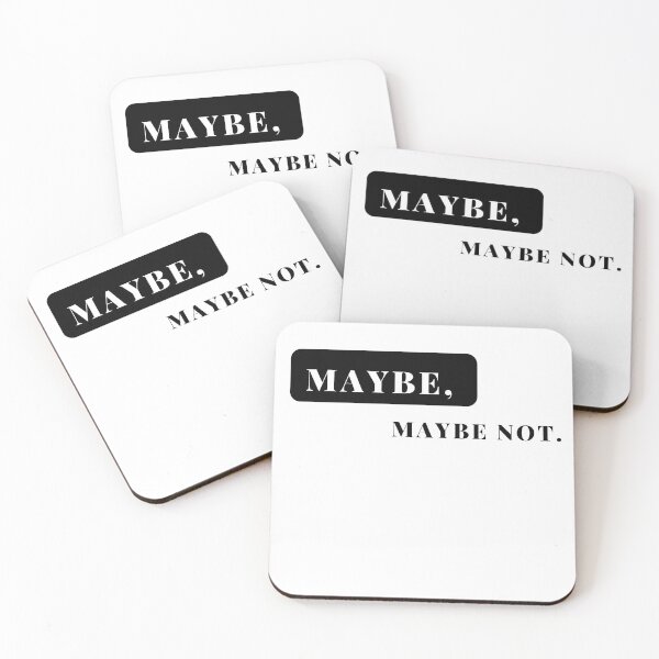 Item preview, MAYBE, MAYBE NOT designed and sold by Maria ..
