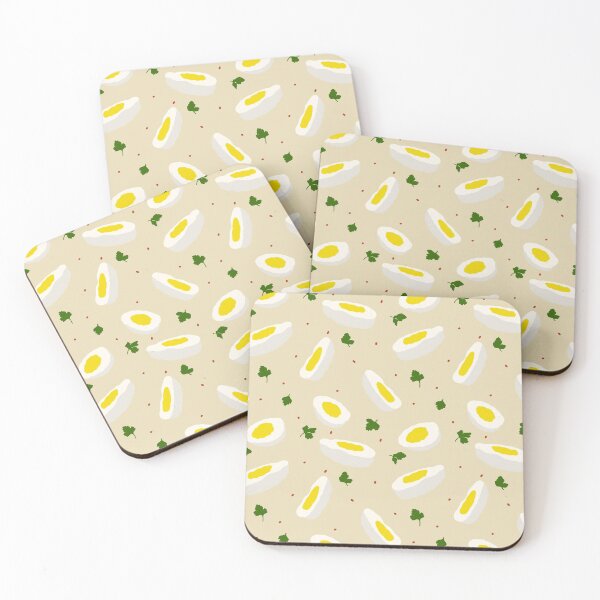 Item preview, Breakfast Eggs Pattern designed and sold by elysialucas.