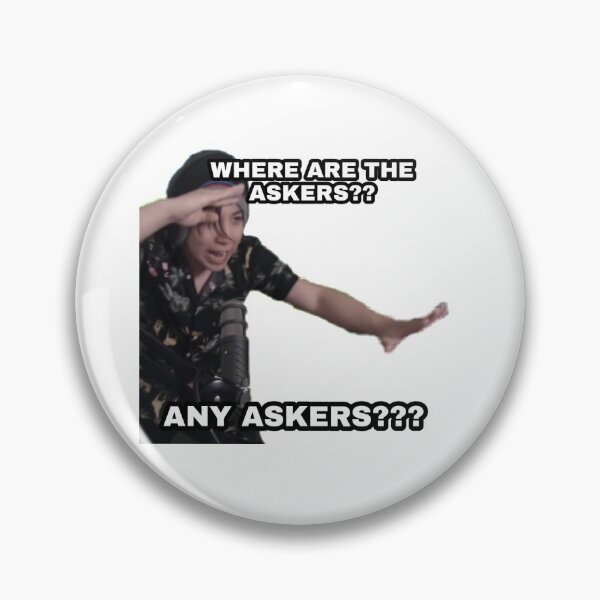 Item preview, where are the askers? designed and sold by JinxIwin.
