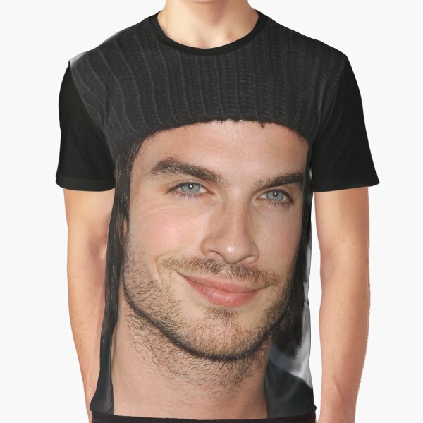 Ian Somerhalder Damon Salvatore Graphic T-Shirt