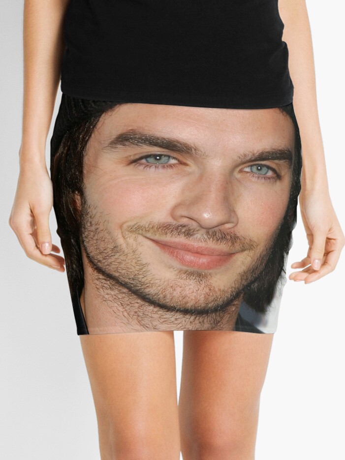 Ian Somerhalder Damon Salvatore Mini Skirt By Princeone Redbubble