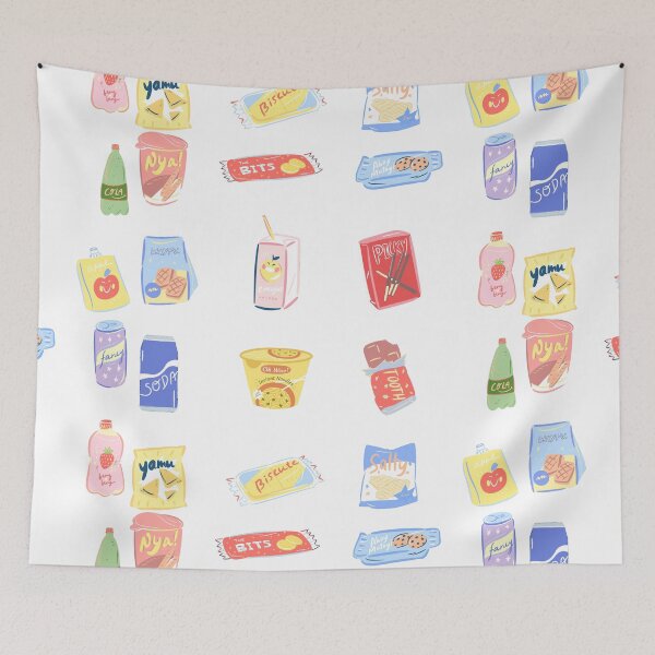 Artikelvorschau, Asian Snacks Sticker Pack entworfen und verkauft von yumiso.
