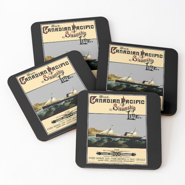 Item preview, CANADIAN PACIFIC : Vintage Steamship Line Travel and Tourism Print  designed and sold by posterbobs.