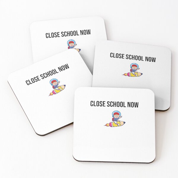Item preview, Close school now designed and sold by MerlinTea.