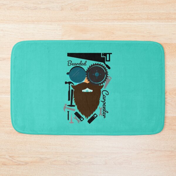 Item preview, Bearded Carpenter designed and sold by Preety Padhiyar.