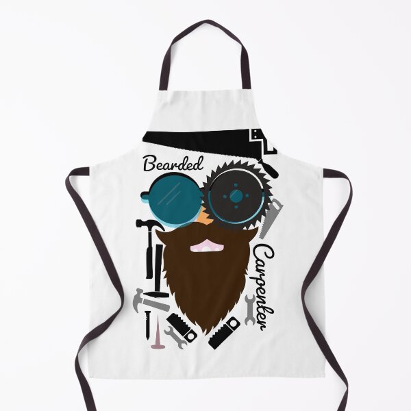 Item preview, Bearded Carpenter designed and sold by Preety Padhiyar.