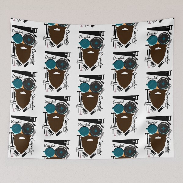 Item preview, Bearded Carpenter designed and sold by Preety Padhiyar.