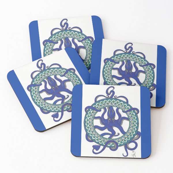 Item preview, The Kraken Mandala designed and sold by JoyGDesigns.