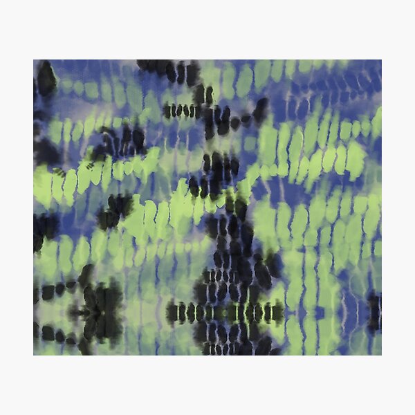Neon Green Photographic Print