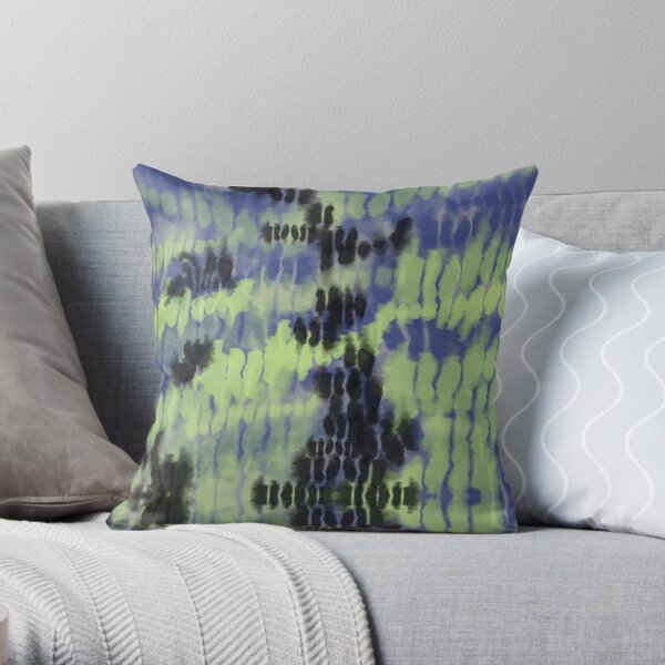 Neon Green Throw Pillow