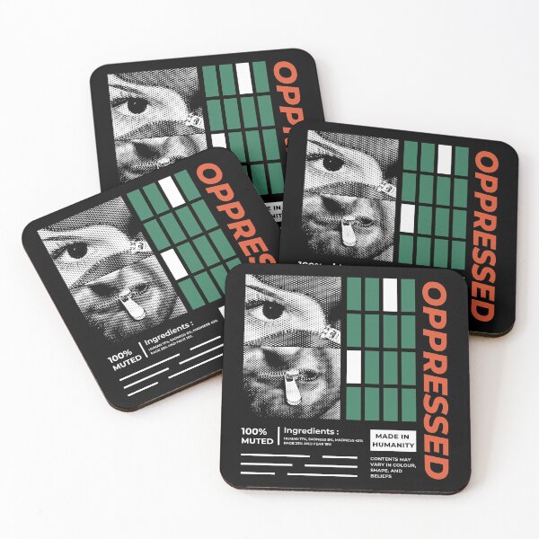 Item preview, 100% MUTED - OPPRESSED designed and sold by PSM Design.