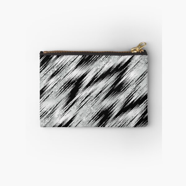 Item preview, Seamless Pinstripe Glitter & Silver designed and sold by ReesDesigns.