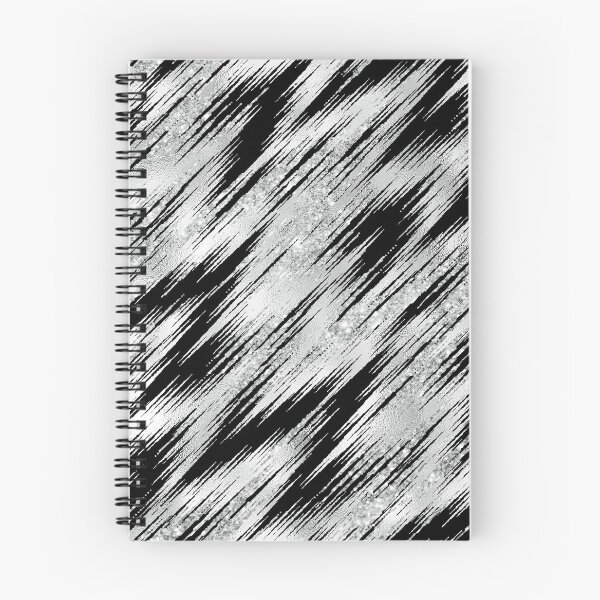 Item preview, Seamless Pinstripe Glitter & Silver designed and sold by ReesDesigns.
