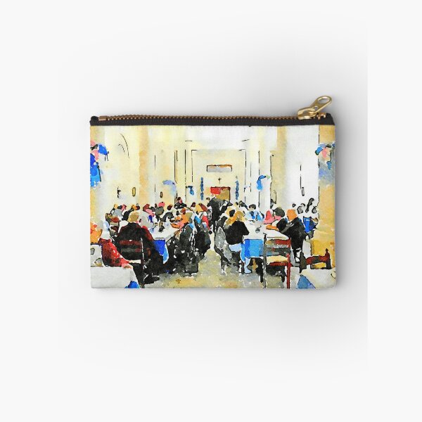 Item preview, Istituto Emiliani: elderly people at the table designed and sold by Giuseppe Cocco.