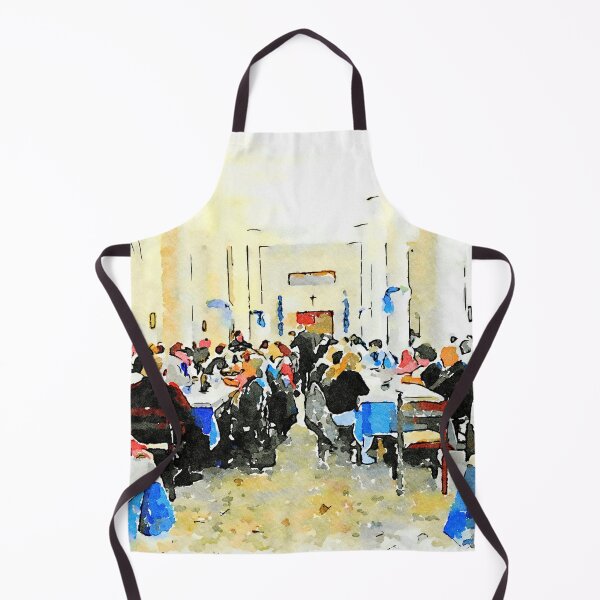 Item preview, Istituto Emiliani: elderly people at the table designed and sold by Giuseppe Cocco.