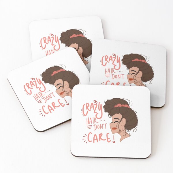 Item preview, Crazy Hair Don’t Care designed and sold by gracies-illos.