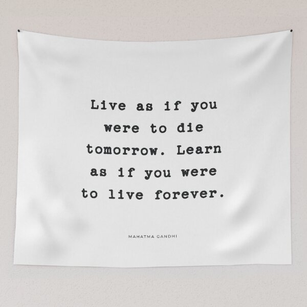 Item preview, Learn Forever | Quote designed and sold by Wallpacas.