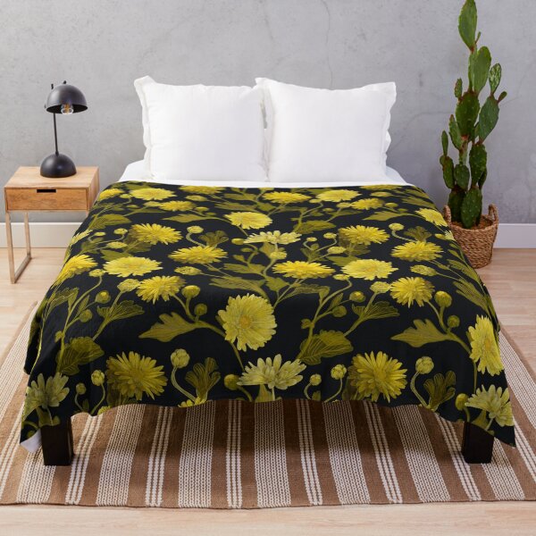 Item preview, PATTERNS with YELLOW FLOWERS designed and sold by ANAKOTO.