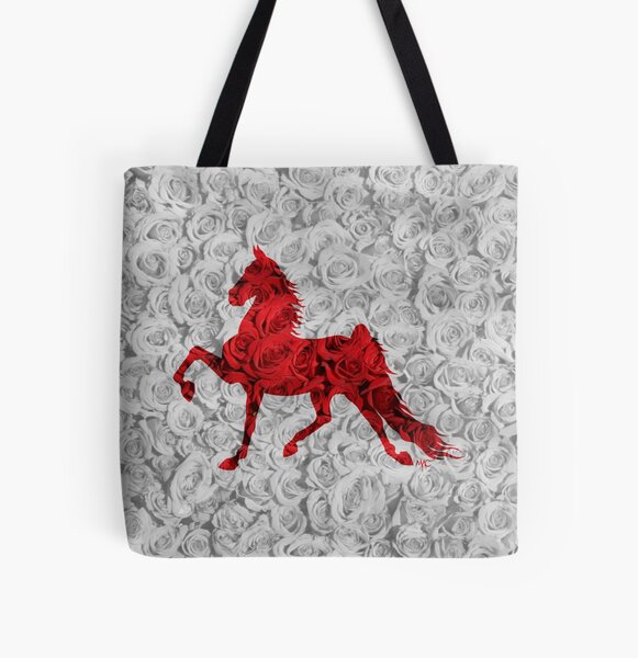 Aperçu de l'œuvre Five-Gaited - Roses rouges créée et vendue par Maria Adriana Casas.