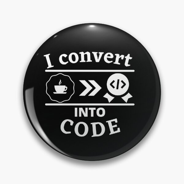Item preview, I convert coffee into code developer gift for him, gift for her, gift for programer,developer,coder designed and sold by DevDn.