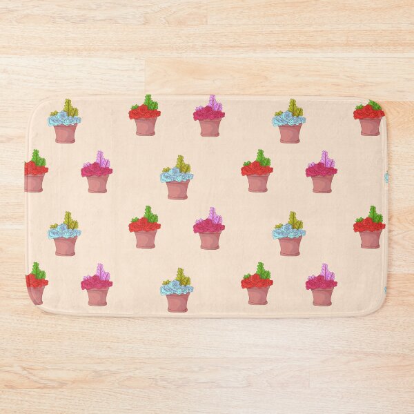 Item preview, Potted Plant, Multicolor Roses and Ferns  designed and sold by ForTheFrogWar.