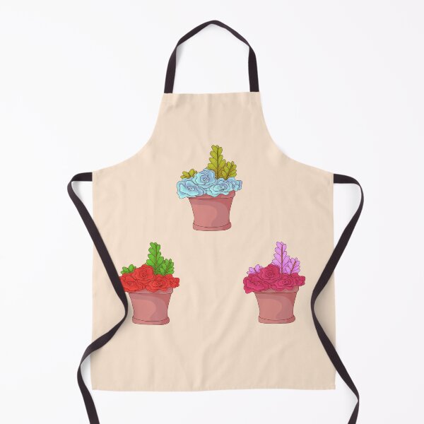 Item preview, Potted Plant, Multicolor Roses and Ferns designed and sold by ForTheFrogWar.