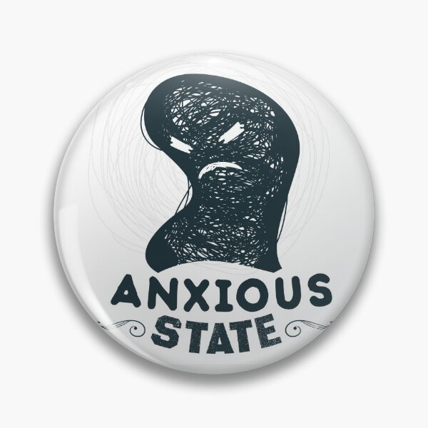 Item preview, Anxious state college style  designed and sold by AllSeasons Art.