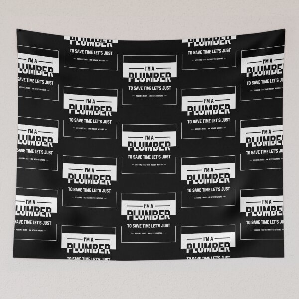 Item preview, I'm A Plumber - Jobs Gift Occupation designed and sold by DiogoCalheiros.