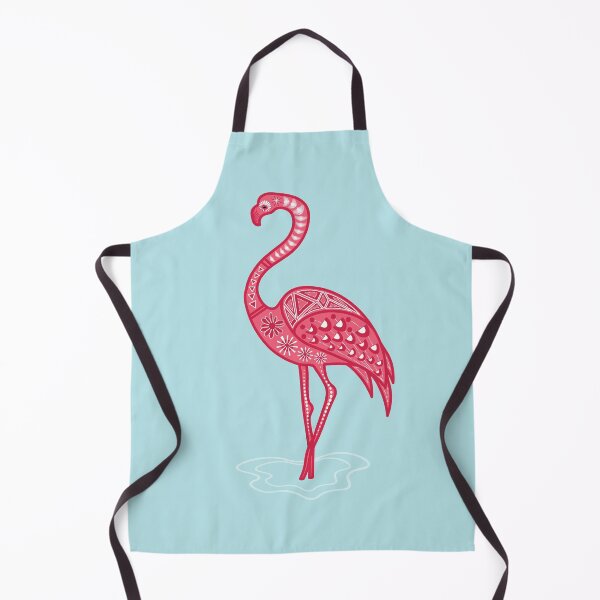 Item preview, Folksy flamingo designed and sold by Pilar Hernandez.