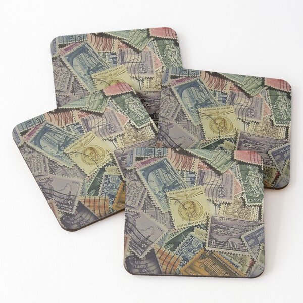 Item preview, Vintage US Postage Stamps  designed and sold by boojun.