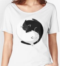 Yin Yang Cats - version 2 Women's Relaxed Fit T-Shirt