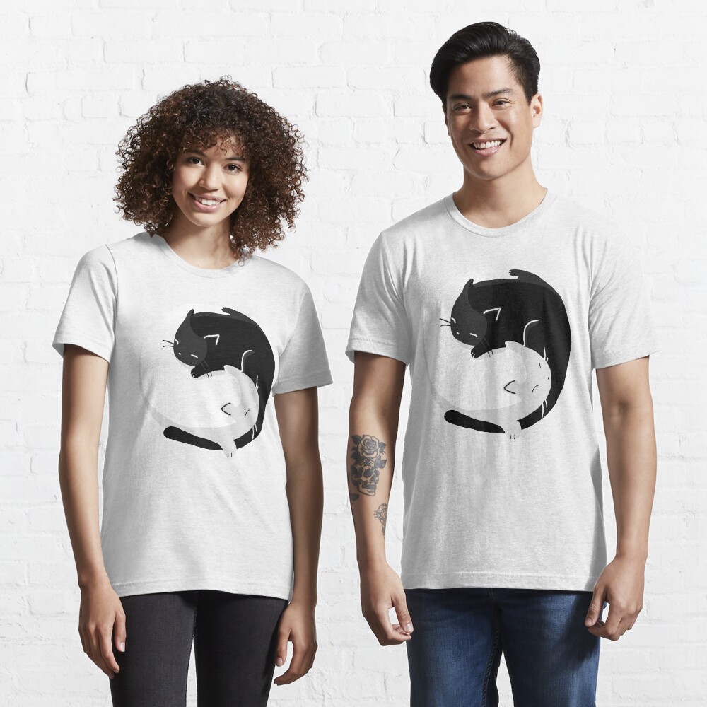 Yin Yang Cats - version 2 Essential T-Shirt