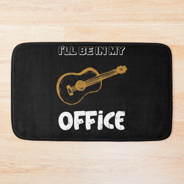 Item preview, I'll Be In My Office Guitar Edition designed and sold by RusticHouse.