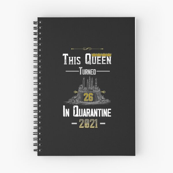 Item preview, This Queen Turned 26 in Quarantine 2021 designed and sold by AliAze.