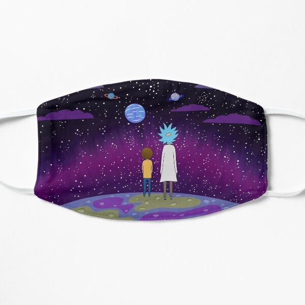 Rick and Morty - Planets Flat Mask