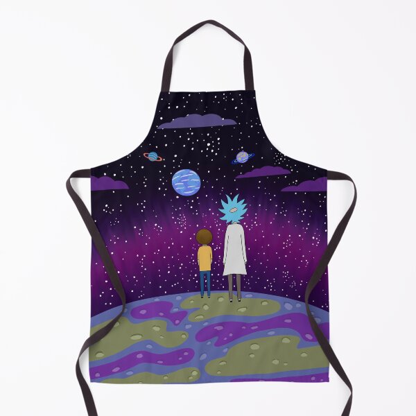 Rick and Morty - Planets Apron
