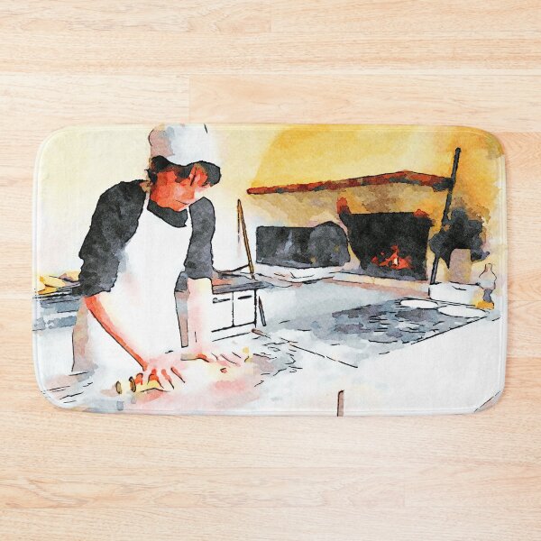 Item preview, Istituto Emiliani: girl makes bread designed and sold by Giuseppe Cocco.
