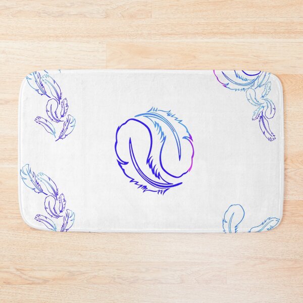 Item preview, wavy colorful Feathers sticker designed and sold by ninoni.