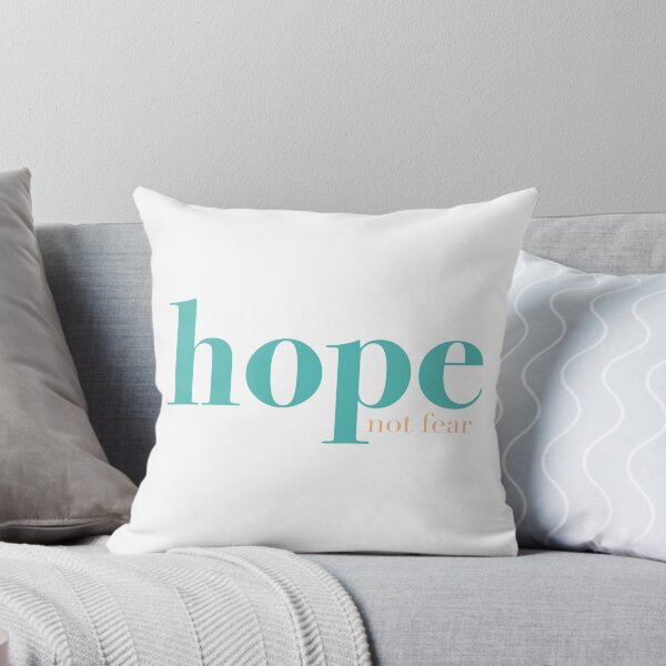 Item preview, Hope not fear bold typographic inspirational design designed and sold by Oliveandella.