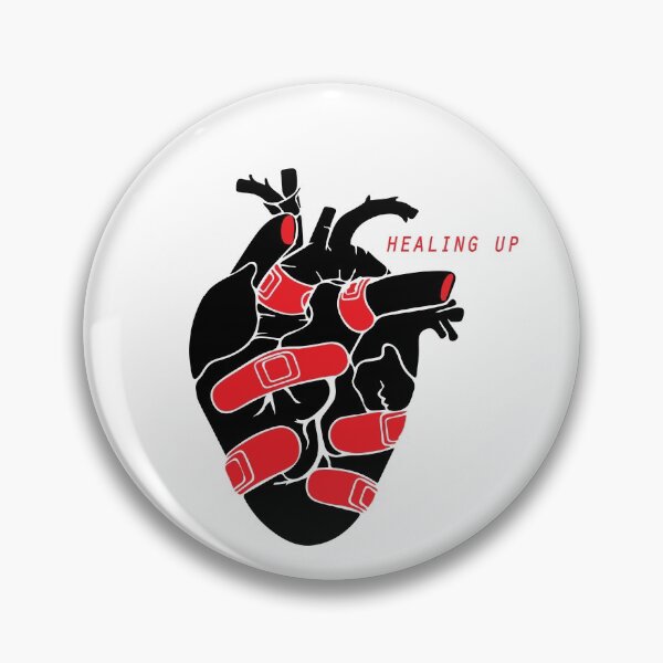 Item preview, Healing up black and red designed and sold by CHVRDesing.