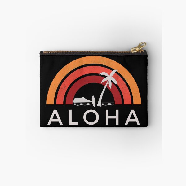 Item preview, Vintage Aloha Beach Palm Tree Hawaii Surf Hawaiian Tropical Design designed and sold by izmb.