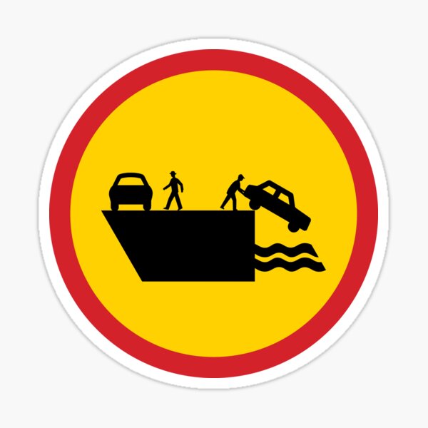 More mobsters at the docks Sticker