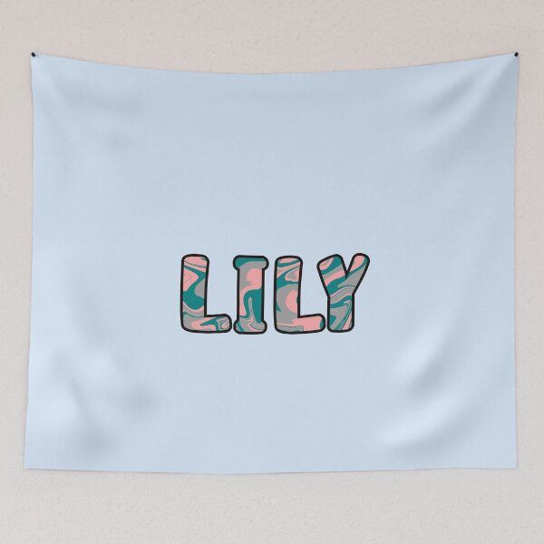 Item preview, Lily Custom Name  designed and sold by EuropaPrints.