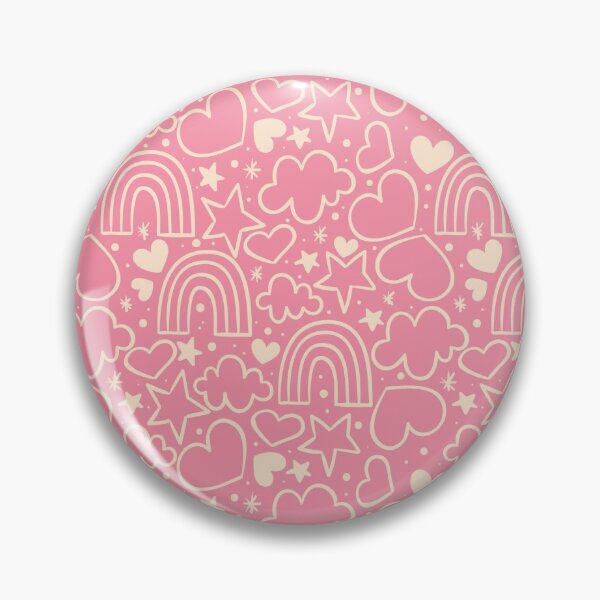 Item preview, Pink Hearts Pattern designed and sold by stickersworld31.