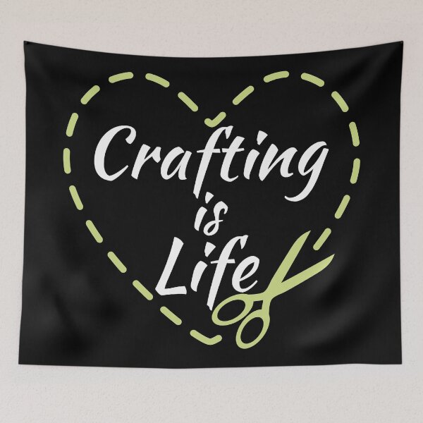 Item preview, Crafting is Life  designed and sold by IslandDrip.