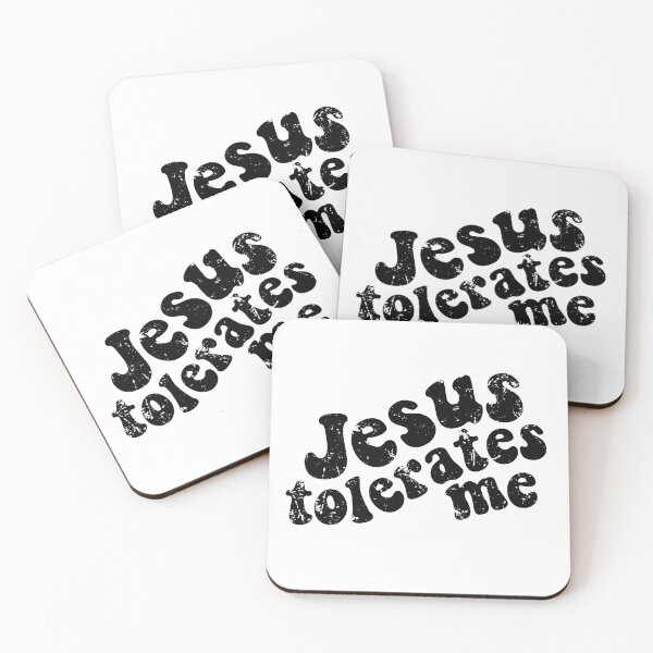 Item preview, Jesus Tolerates Me designed and sold by Poor Little Goth Girl.