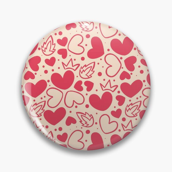 Item preview, Pink Hearts Pattern designed and sold by stickersworld31.