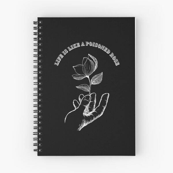 Item preview, Sketchpad, Ink drawing,Drawing flower of life,Life is like a poisoned rose designed and sold by Designs-DA.